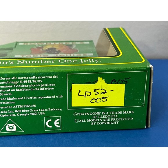 Vintage 1993 Lledo 70th anniversary Rowntrees Jelly 1930 Morris Diecast Van NIB - Picture 10 of 10